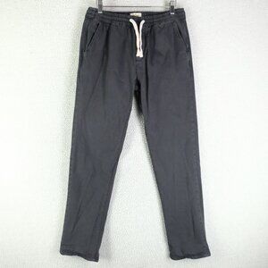 Marine Layer Sweatpants Mens Medium Black Slim Fit Heavyweight Cotton Drawstring